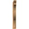Ekena Millwork Funston Slat Smooth Outlooker, Western Red Cedar, 5 1/2"W x 36"D x 44"H OUT06X36X44FST06SWR - alternate 2